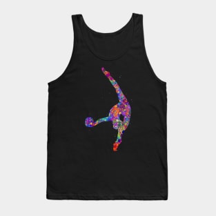 Rhythmic gymnastics ball watercolor art Tank Top